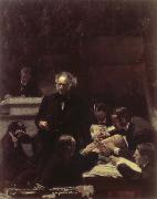 Thomas Eakins, The clinic of dr. Majorities